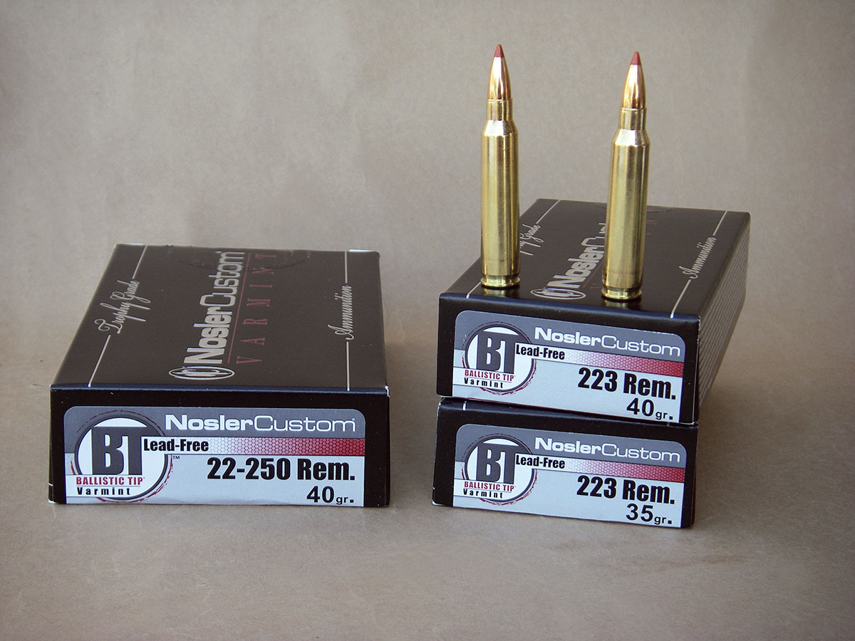 NoslerCustom Trophy Grade Ballistic Tip Lead Free ammunition was among the most accurate loads tried.