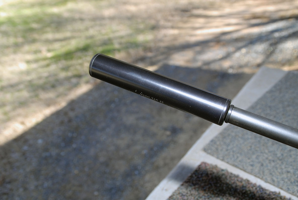 Removing the flash hider permits the use of suppressors.