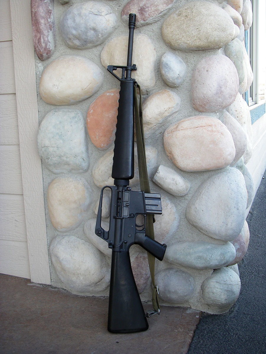 This 1970’s era Colt AR-15 has a one-in-12 twist. Its barrel is not marked accordingly, because it was the only twist used at the time.