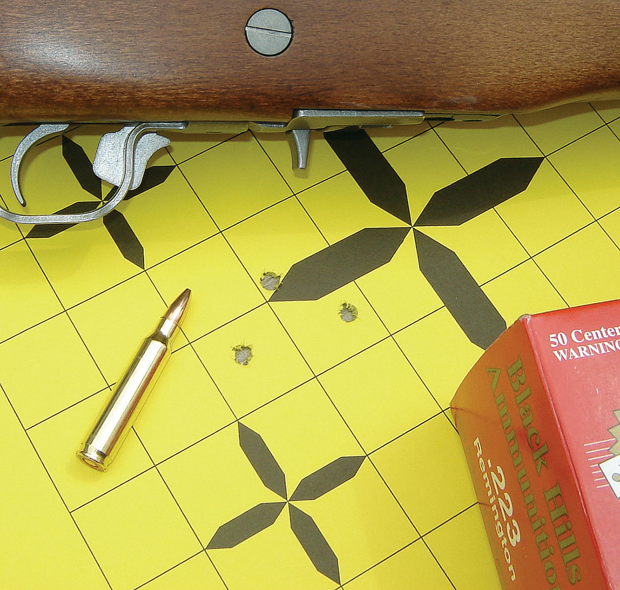 Black Hills 223 Remington factory loads are available with 36-grain Varmint Grenades.