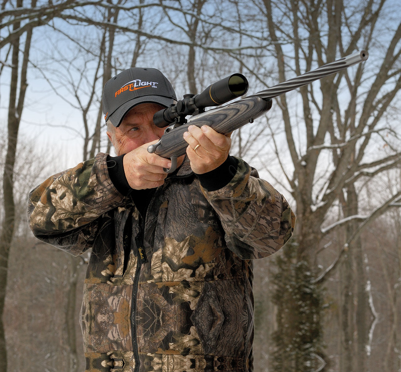 The rifle came to bear quickly and with the wide forearm was a pleasure to shoot.