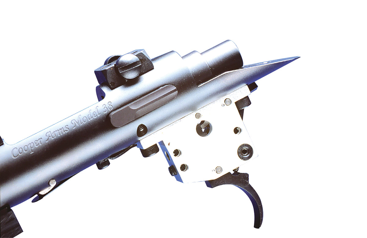 The adjustable trigger broke without any creep at a very crisp 2 1⁄2 pounds.