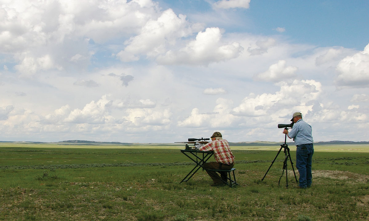High-volume shooting, like during a day of shooting prairie dogs, can severely copper-foul a bore. IMR-4166 helps keep that fouling to a minimum.