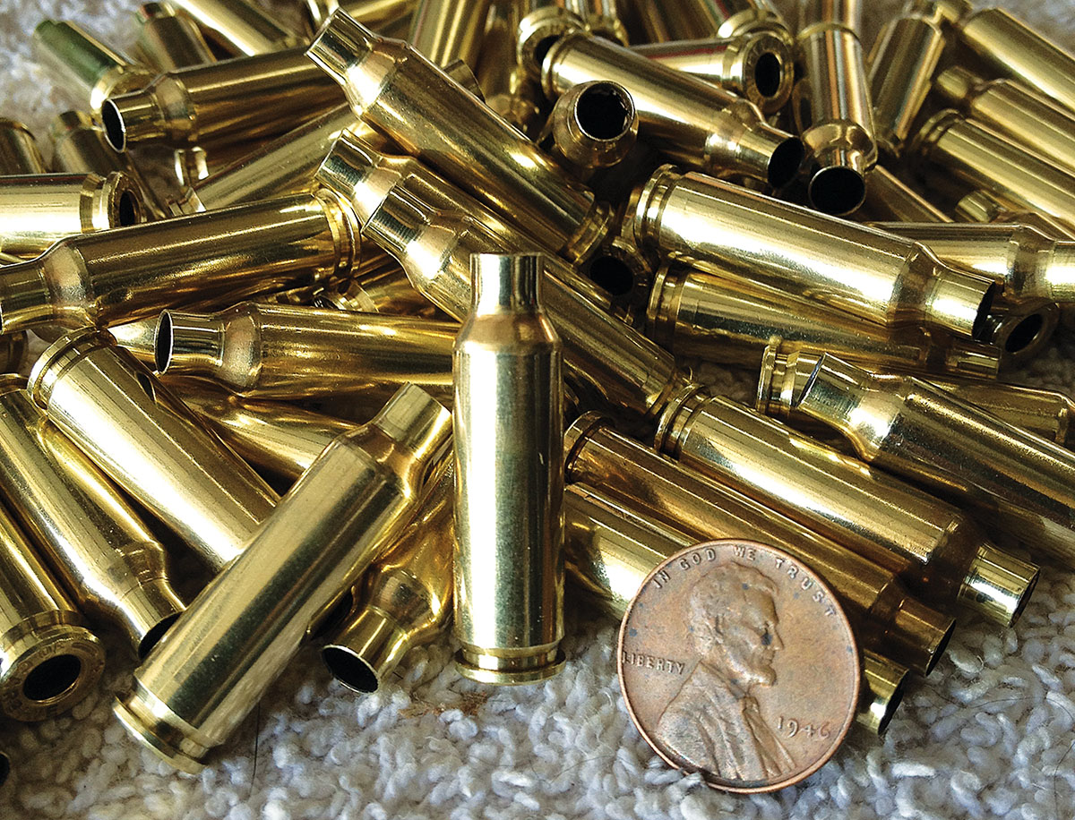 The 19 Badger case is stronger than the older, thinner-walled 22 Hornet or 218 Bee cases often used for sub-.22-caliber wildcats.