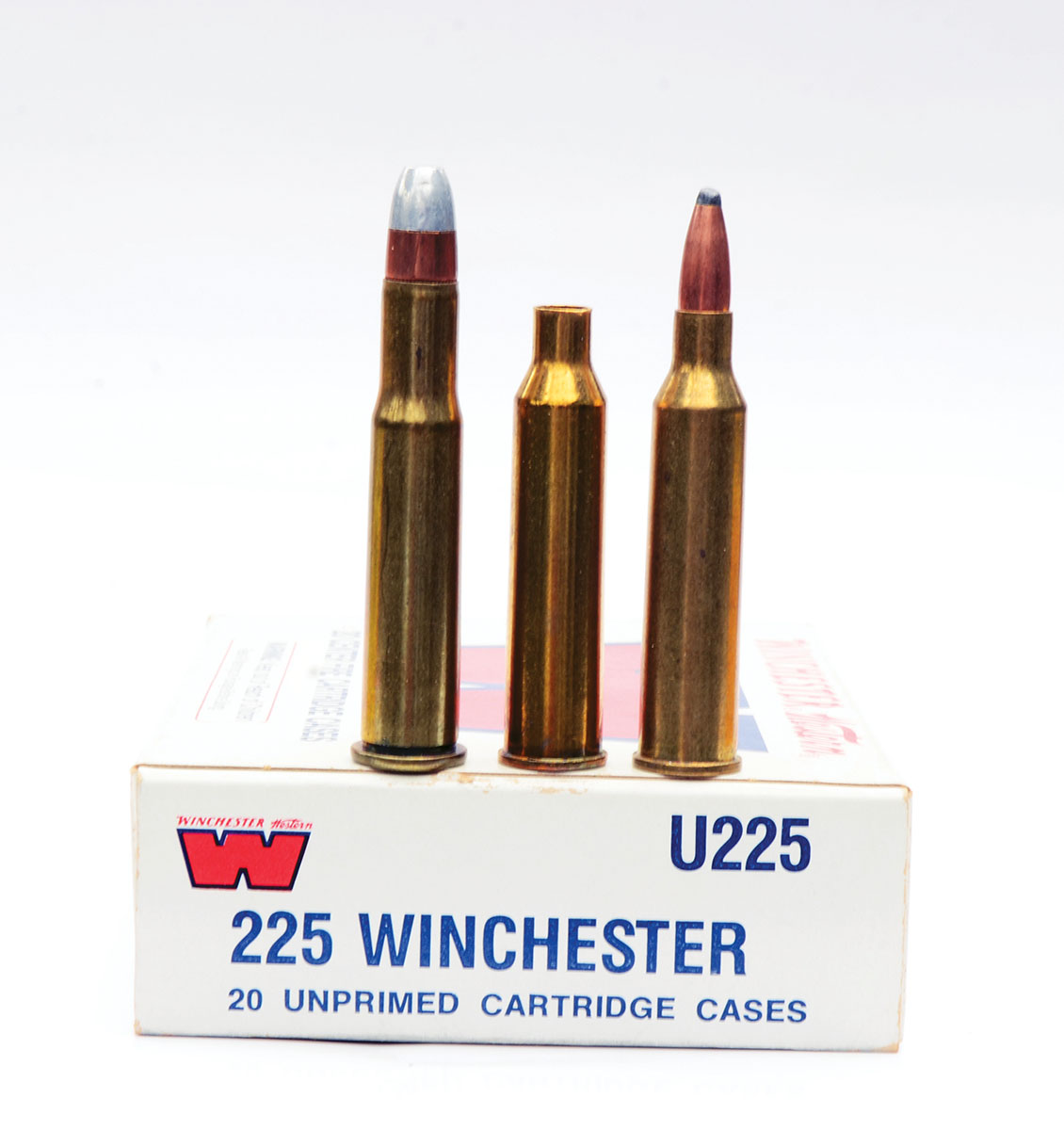 In the absence of factory ammunition and unprimed cases, varmint shooters keep the 225 Winchester alive by forming cases from 30-30 Winchester brass – not an easy task.