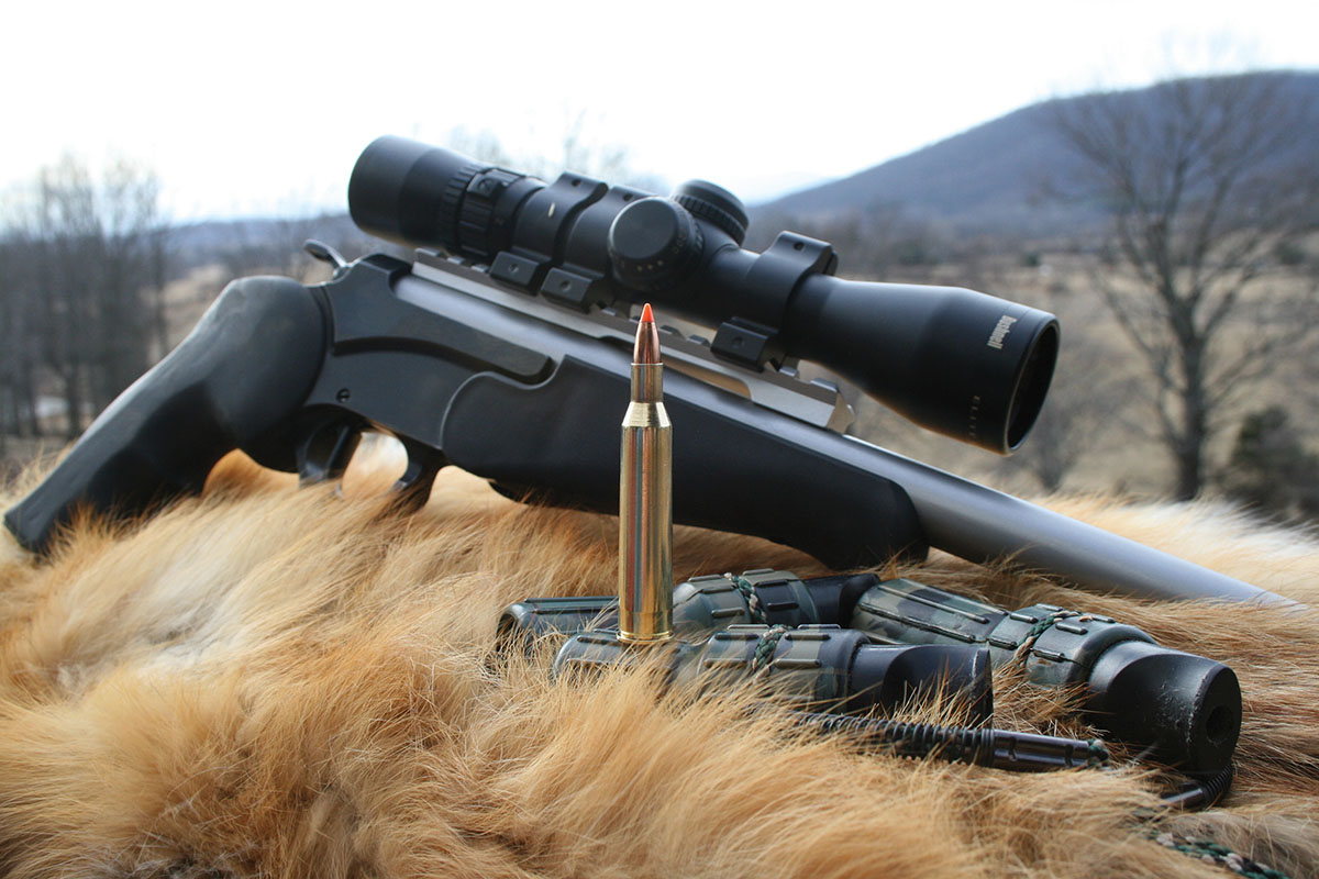 An SSK Industries customized T/C Encore 220 Swift was used to test the accompanying loads.