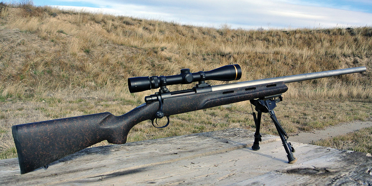 The Cooper Model 22 Phoenix 6.5-284 Winchester single shot has a very stiff, accurate action and a match grade barrel.
