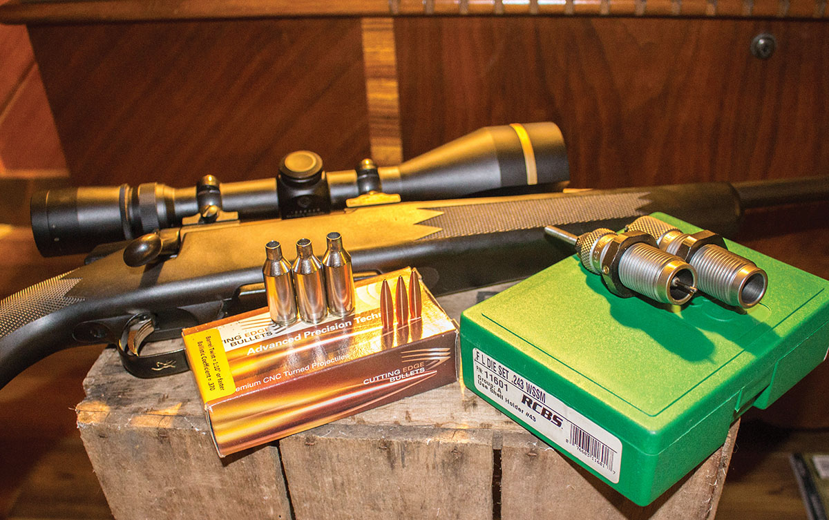 The 243 WSSM makes a great choice for double duty on predators and deer-size game.