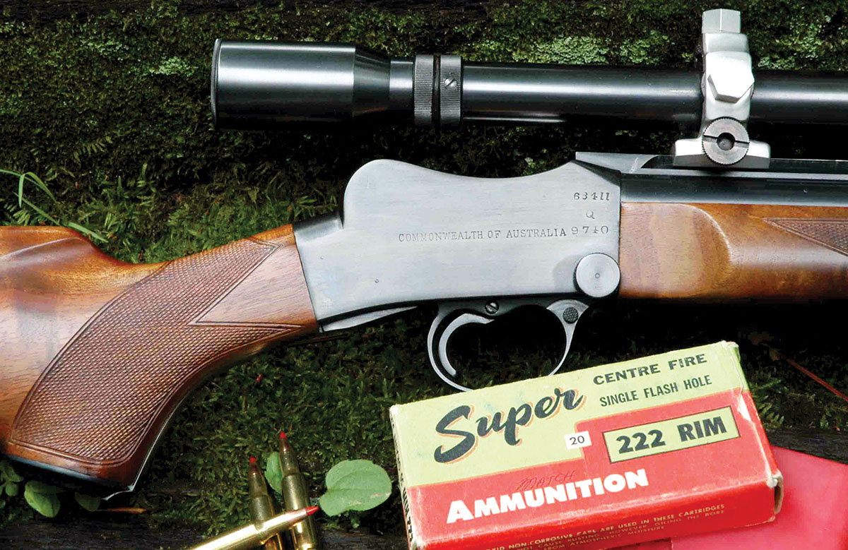 When Layne was building his custom rifle in 1977, the Williams Gunsight Company of Davison, Michigan, was importing 222 Rimmed cases designed specifically for the Martini Cadet action. At the time, they were being made by Super Cartridge Co., Pty. Ltd. of Maribyrnong, Victoria, Australia, and shooters there often referred to it as the 222 Super.