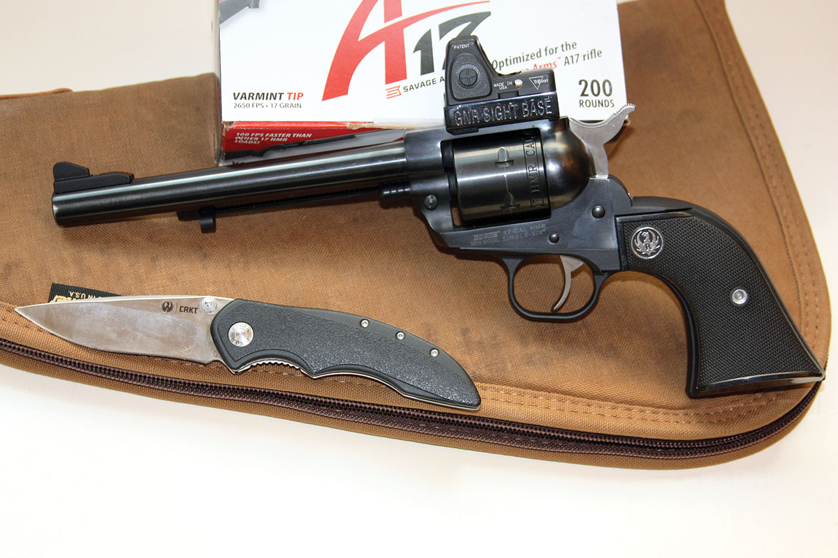 Although the 200-round box of CCI 17-grain loads states this round was optimized for a Savage rifle at 2,650 fps, its velocity in the Ruger was almost 2,100 fps.