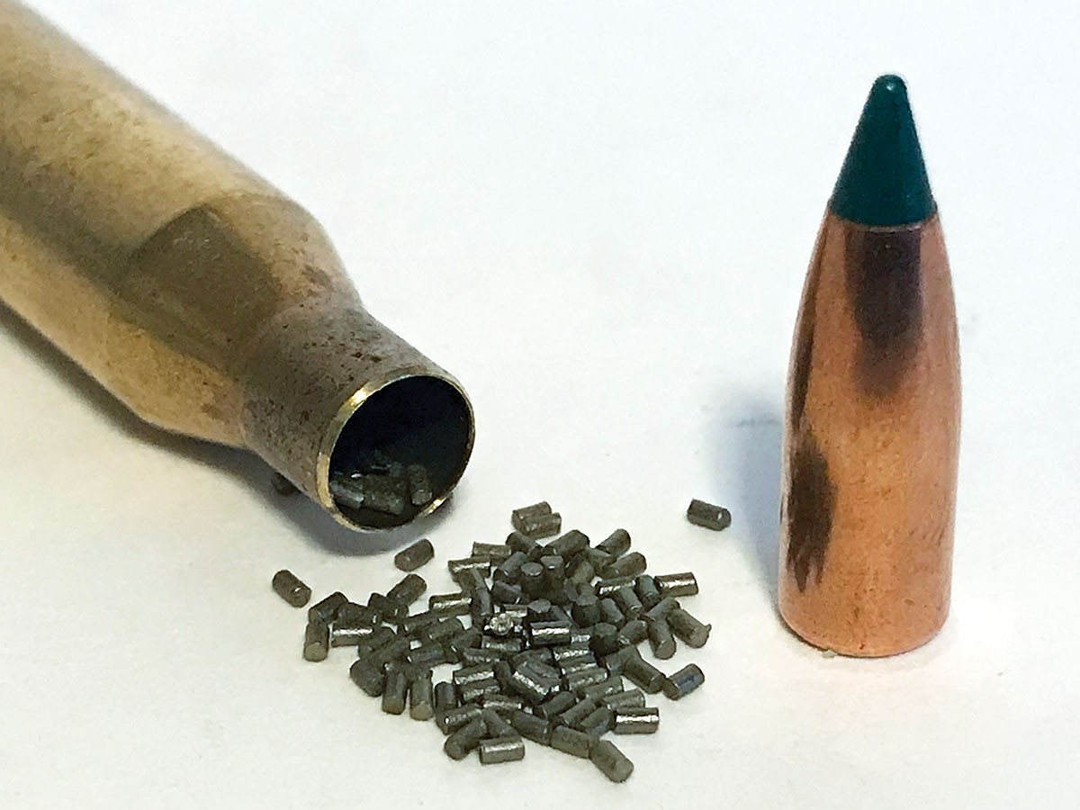 Varget is a great powder for reduced velocity loads, such as the .25-06 Remington with Sierra 70-grain BlitzKing bullets at a slow 3,300 fps.