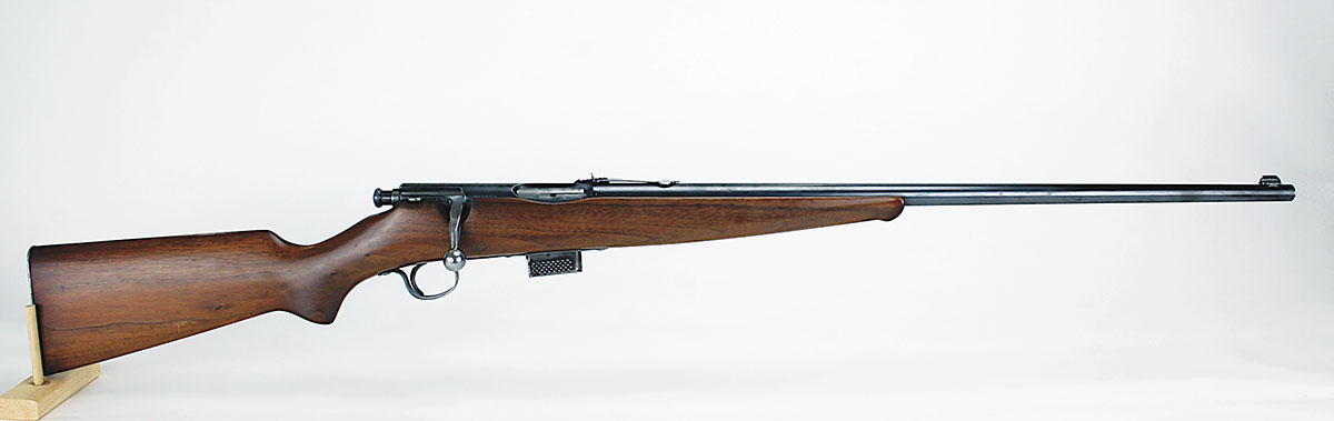 Savage manufactured the slim Sporter Model 23B for 19 years until World War II permanently stopped production.