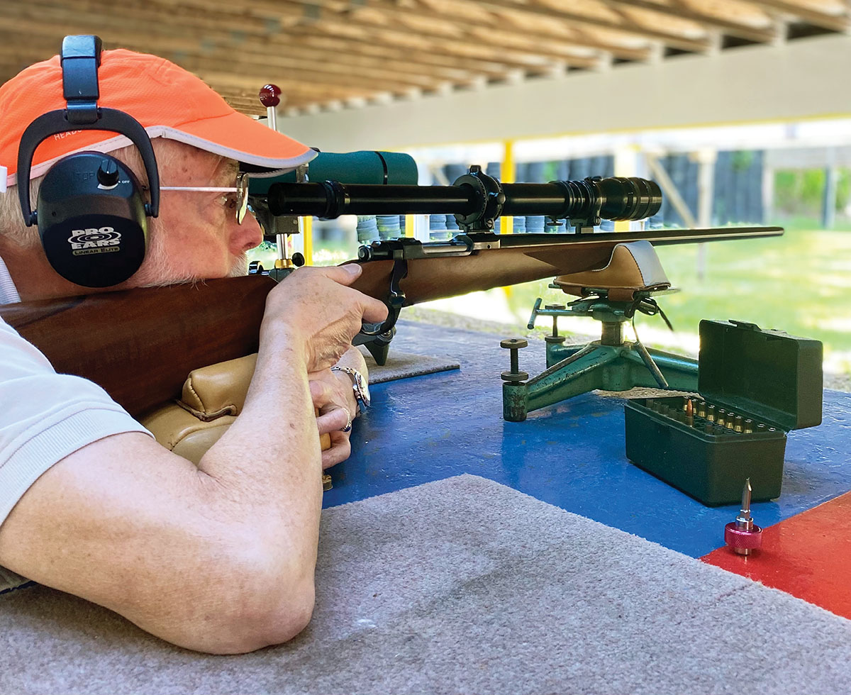 With the big Bausch and Lomb BALvar 24, the Ruger 77V weighs in at 11 pounds.