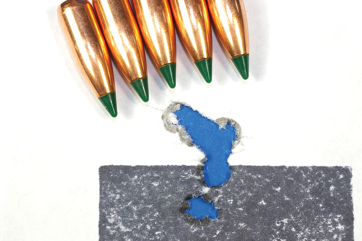 An all-year load for the .223 Remington consists of Sierra 50-grain BlitzKing bullets fired by Benchmark powder at a velocity of over 3,400 fps.