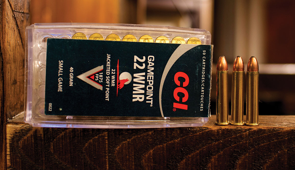 While the CCI A22 load with the 35-grain Gamepoint bullet shot well, the 40-grain Gamepoint didn’t shoot nearly as well when shot from the test rifle.