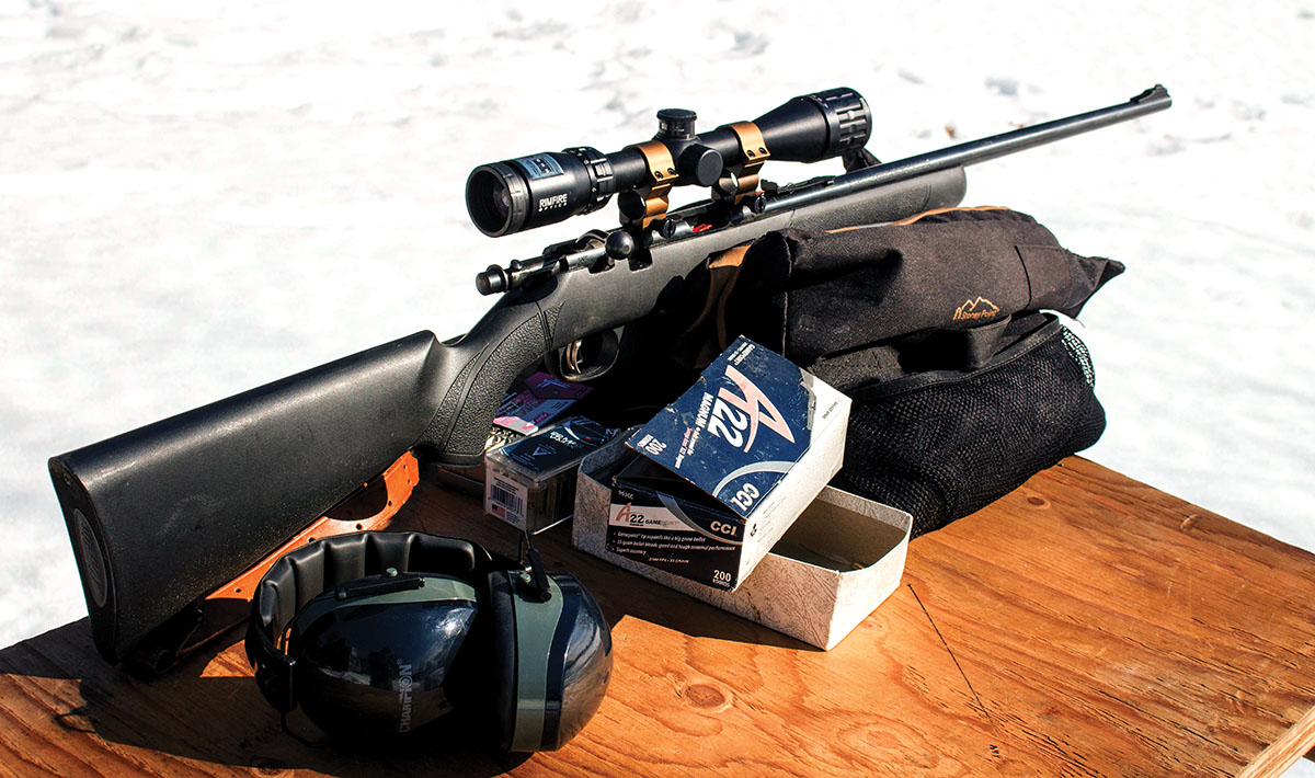 The Marlin XT-22 may not be the fanciest rifle, but it is affordable and accurate enough for most hunting situations.