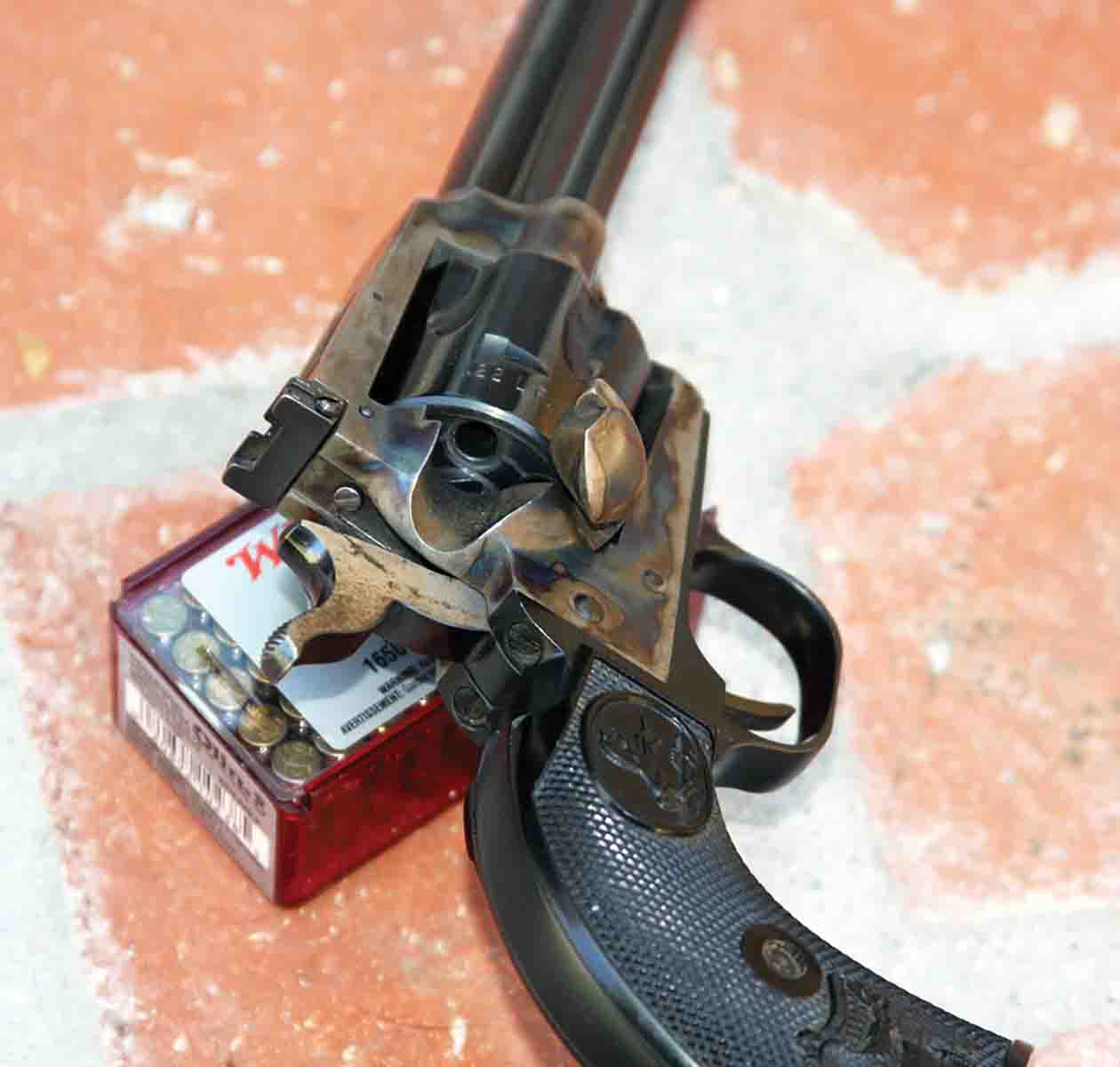 Adult hands may struggle a bit getting the New Frontier loaded, but kids will love it!