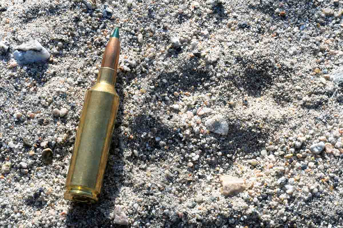 The .27-270 WSM’s flat trajectory makes it ideal for hunting coyotes where quick shots might need to be taken from 40 feet to 400 yards. The flat trajectory of the high-speed bullets out to that range makes knocking the coyotes out of their tracks an easier process, simplifying range estimation.