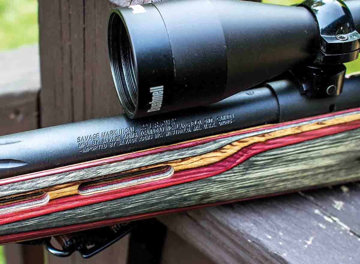 Savage produces its Mark II rifles in its Ontario, Canada, plant.