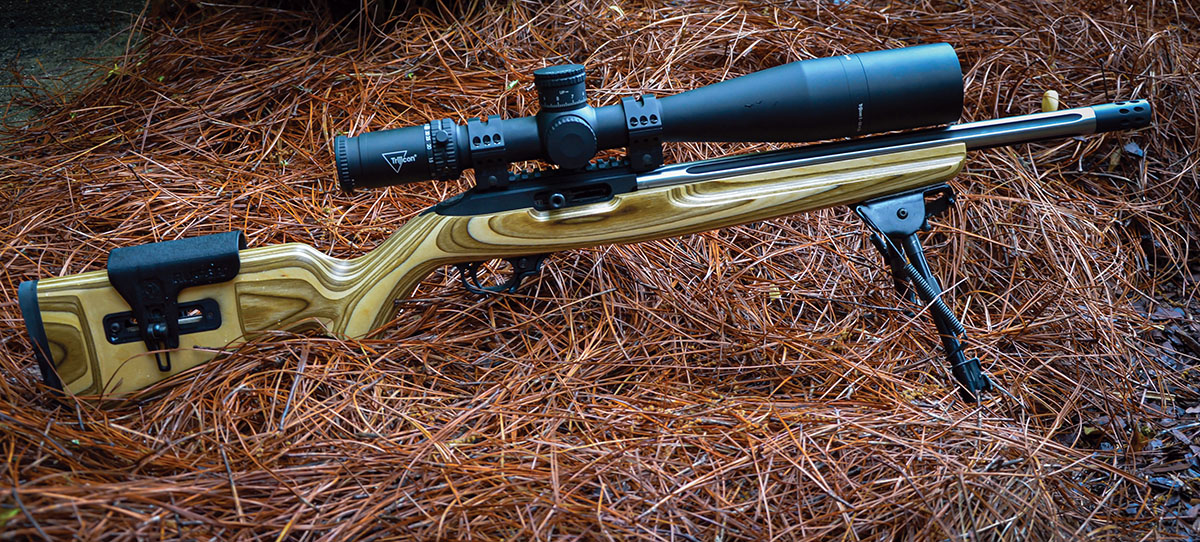 Do you have an over-abundance of squirrels (flickertails) and a good supply of 22 Long Rifle ammunition? This extremely accurate 10/22 Custom from Ruger is a solution to that pleasant problem and great fun to shoot.