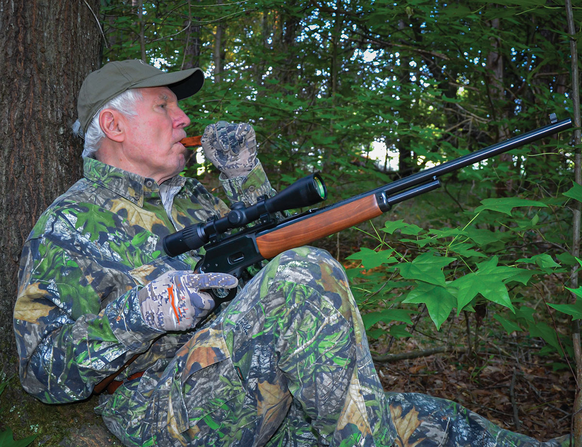Only slightly faster than the 22 Hornet, the 218 Bee is another fun little varmint cartridge. In addition to a bolt-action Sako L46, Layne has this lever-action Marlin 1894CL Classic chambered for the Bee and he is quite fond of it as well.