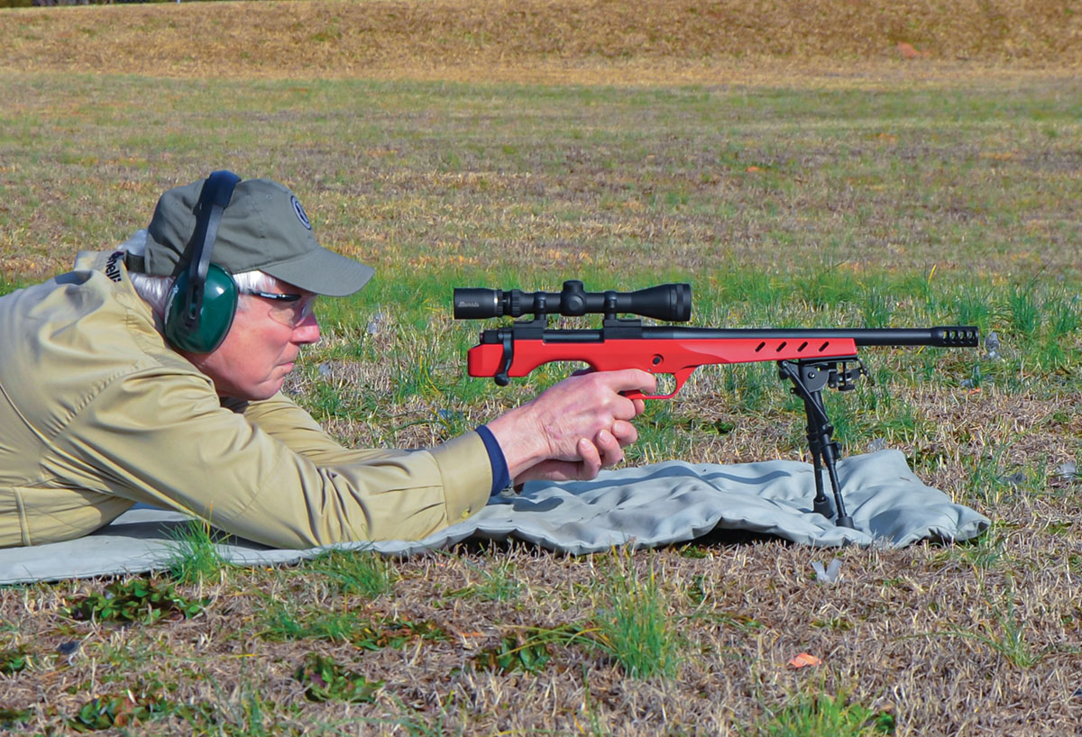 No all-around varmint shooting battery is entirely complete without at least one long-range handgun. When the original version of the Nosler single-shot handgun on the Model 48 rifle action was introduced back in 2018, it was called the Custom Handgun, and this one is in 6.5 Creedmoor. It is known today as the Model 48 Independence, and among its available cartridge  options, the 22 Nosler is the logical choice for picking off varmints.