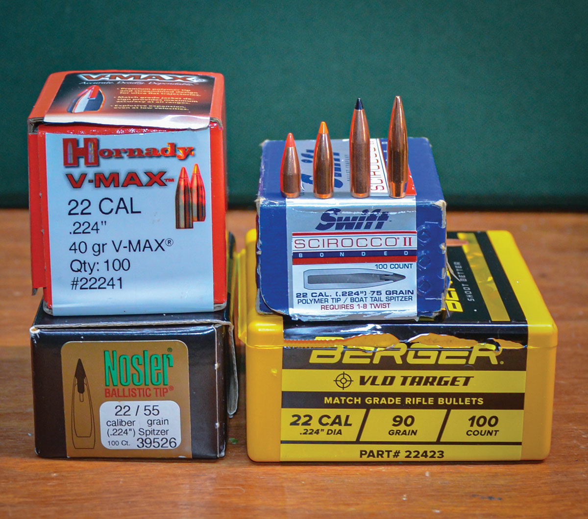 As proven by the Shaw Mark VII rifle, a good barrel with a 1:7 twist can deliver excellent accuracy with bullets weighing from 40 to 90 grains.