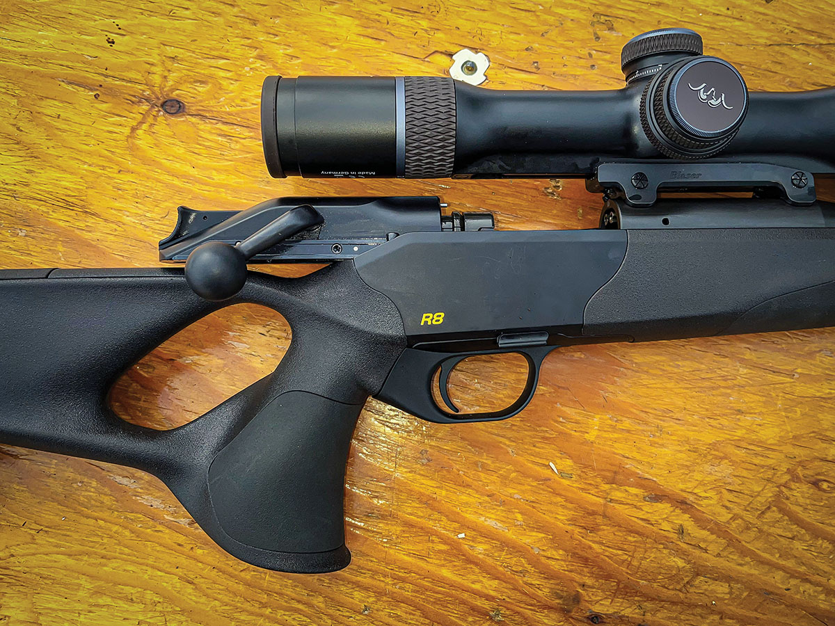 The Blaser R8 Ultimate X operates on a fast and smooth straight-pull bolt system. This is a fast-cycling and reliable system that will take the average bolt-action fan a bit of time to adjust to.